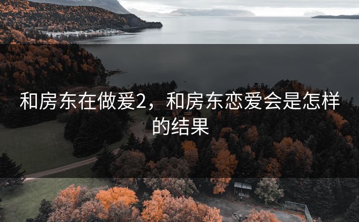 和房东在做爰2，和房东恋爱会是怎样的结果  第1张